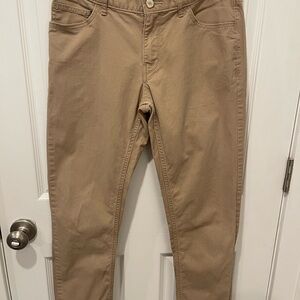 Michael Kors Parker Slim Fit Tan Chinos